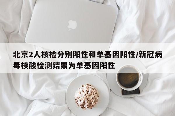 北京2人核检分别阳性和单基因阳性/新冠病毒核酸检测结果为单基因阳性